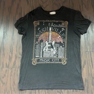 Nashville Music City Graphic Tee